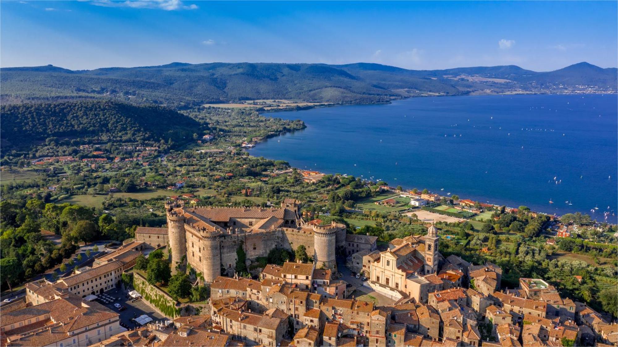 Apt Finestra Sul Castello, Vista Lago Wi-Fi Gratis Браччано Екстер'єр фото